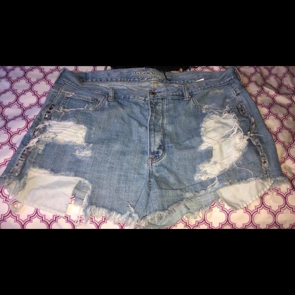 American Eagle size 18 high rise festival shortie